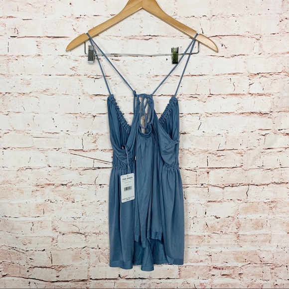 Free People Sundrop Gray Tank Top - Picture 6 of 7